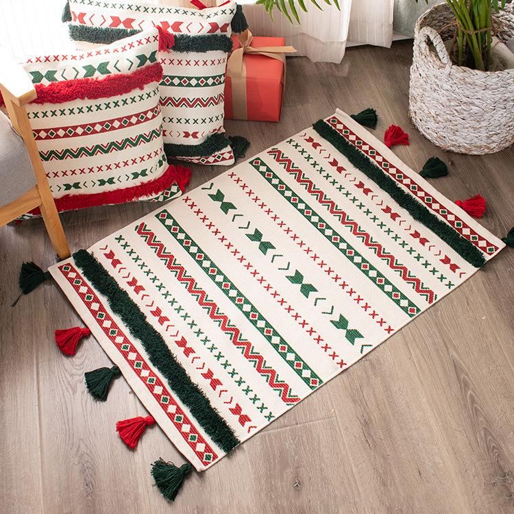 Joululahja Nordic Tassel Mats Lattiamatot