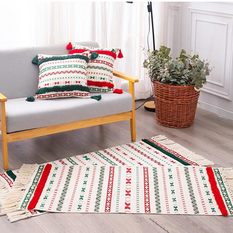 Joululahja Nordic Tassel Mats Lattiamatot