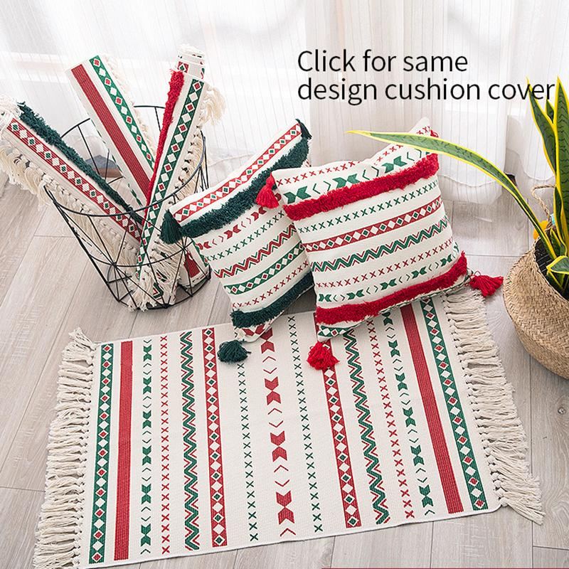 Joululahja Nordic Tassel Mats Lattiamatot