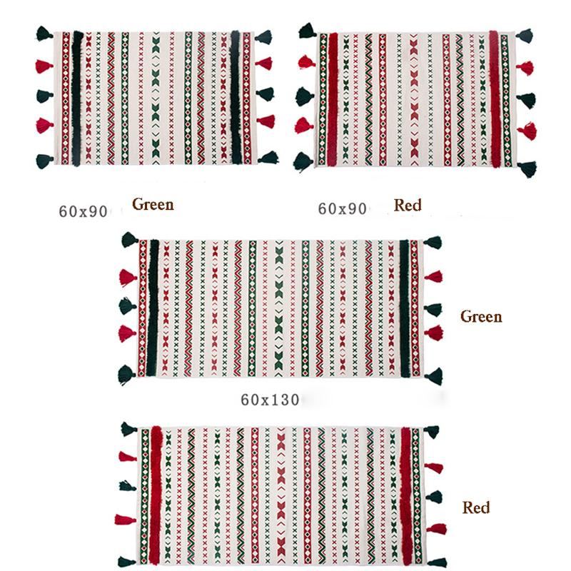 Joululahja Nordic Tassel Mats Lattiamatot