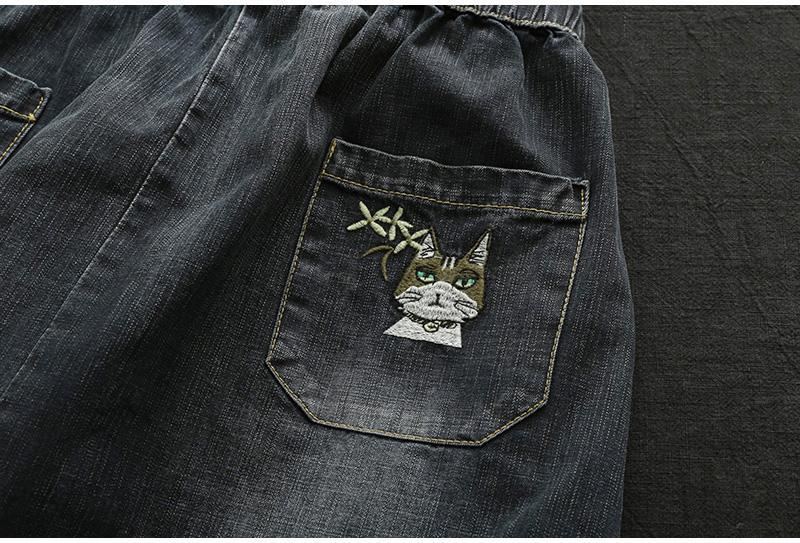 Denim Embroidery Retro-hame