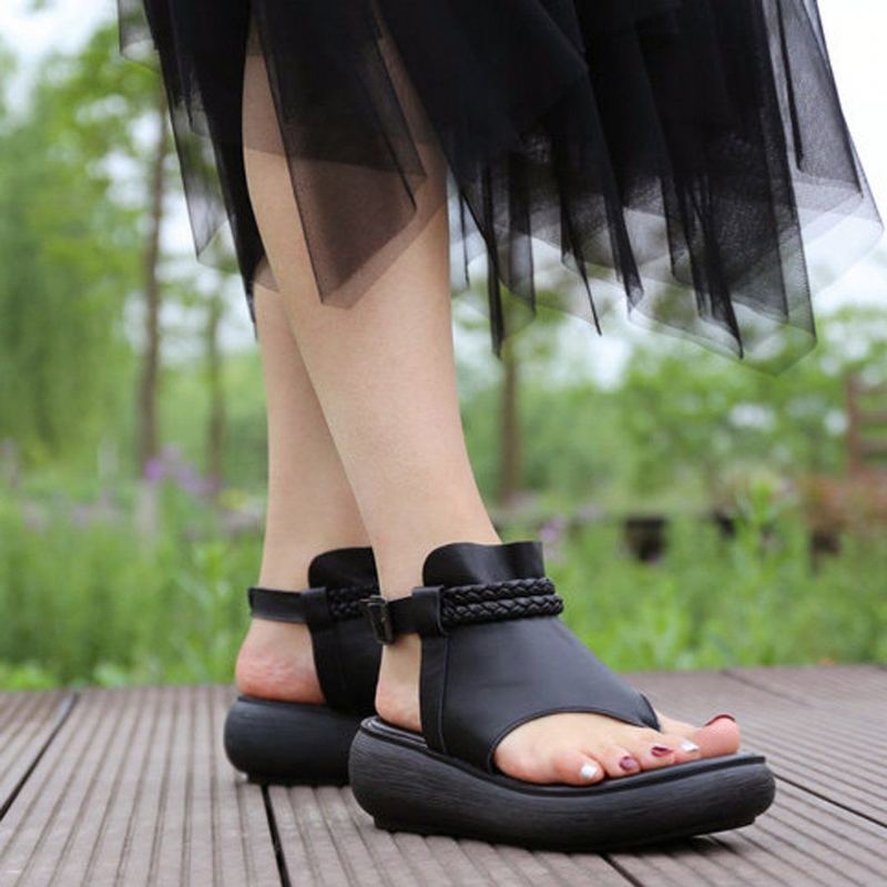 Summer Clip Toe Rome Platform Sandaalit