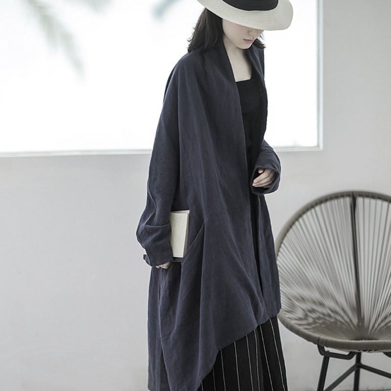 Autumn Spring Original Large Size Cardigan Baiwing Sleeve Coat