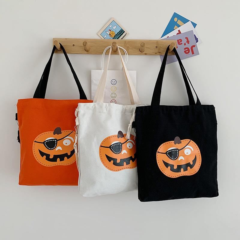 Halloween Canvas Capacity Candy Casual Laukku