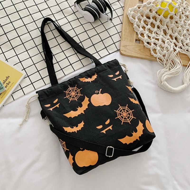 Halloween Canvas Capacity Candy Casual Laukku