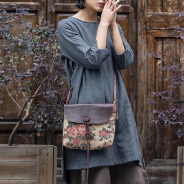 Naisten Suloinen Rento Retro-crossbody-laukku