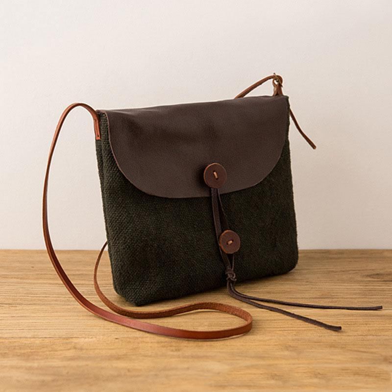 Naisten Suloinen Rento Retro-crossbody-laukku