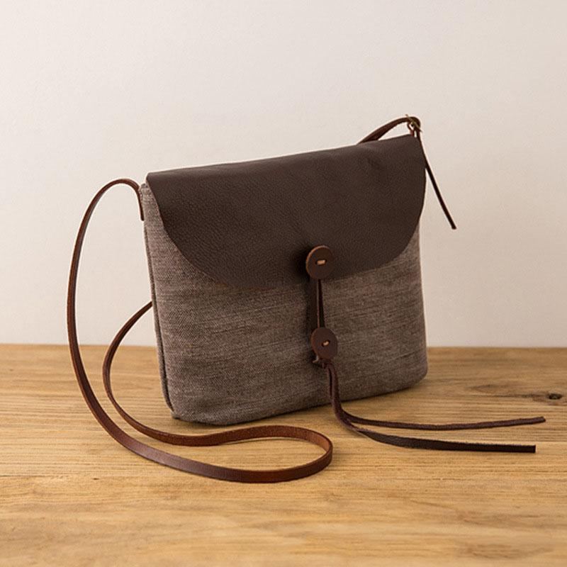 Naisten Suloinen Rento Retro-crossbody-laukku