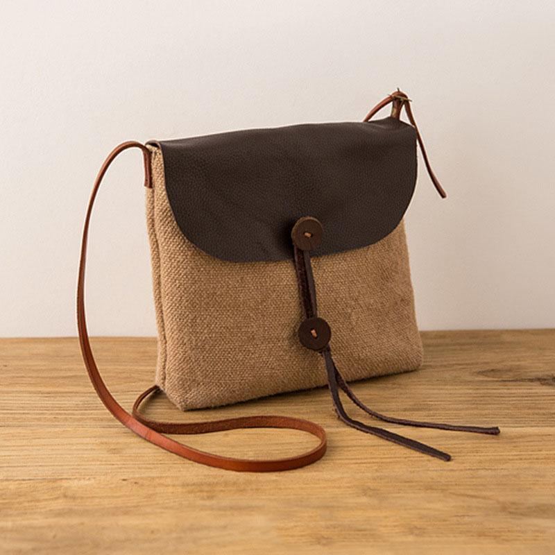 Naisten Suloinen Rento Retro-crossbody-laukku