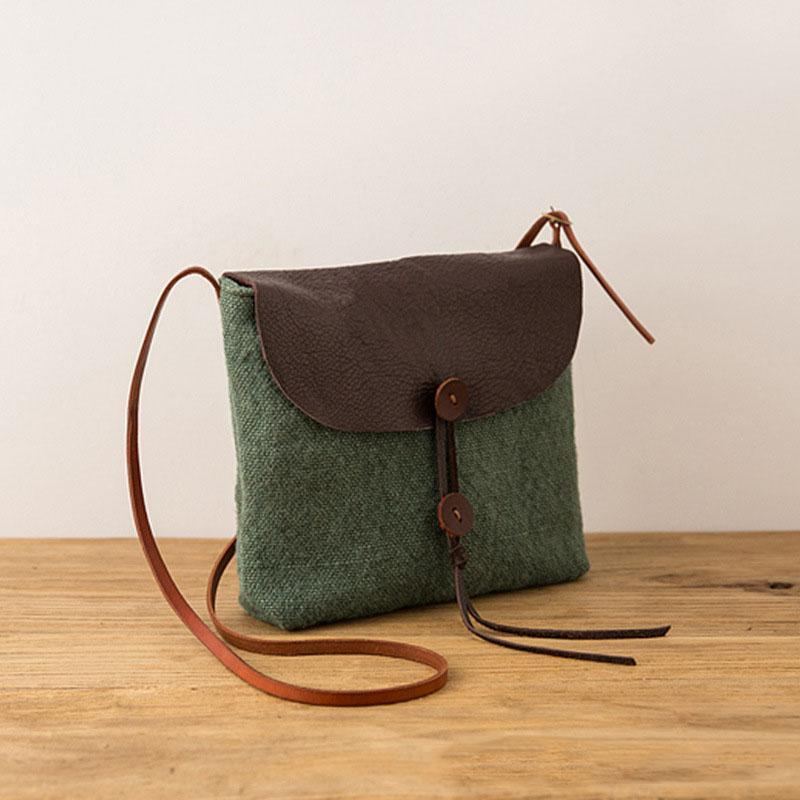 Naisten Suloinen Rento Retro-crossbody-laukku