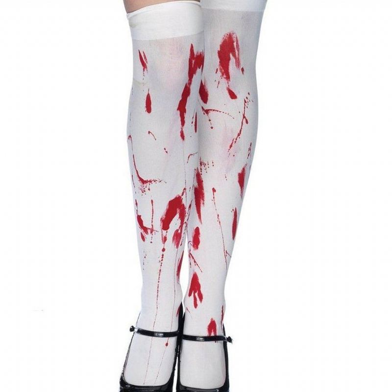 Halloween Blood White-sukat